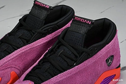 DH4121-600 SHOCKING 14 PINK (W) JORDAN LOW RETRO 1020